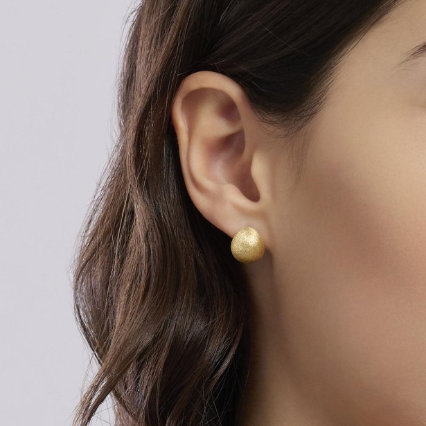 MABINA 563932 - Orecchini in argento 925/°°° placcato oro 18Kt