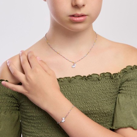 MABINA 553726 - Girocollo in argento 925/°°° e smalto