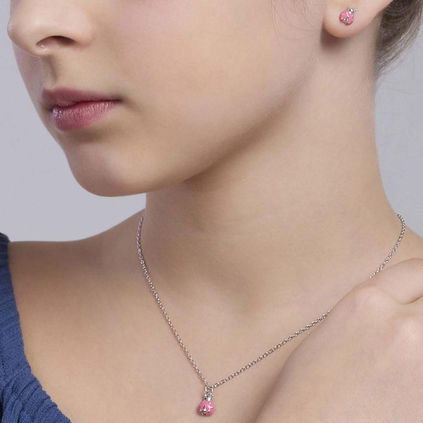 MABINA 563854 - Orecchini in argento 925/°°° e smalto