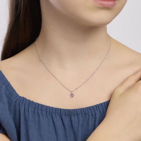 MABINA 553690 - Girocollo in argento 925/°°° smalto e zirconi