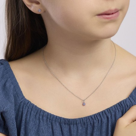 MABINA 563772 - Orecchini in argento 925/°°° tormalina sintetica e zirconi