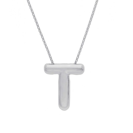 Girocollo in argento 925/°°° con iniziale