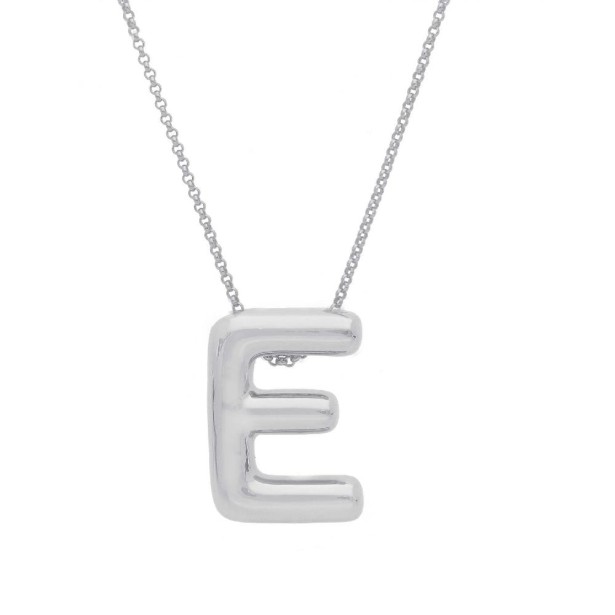 Girocollo in argento 925/°°° con iniziale