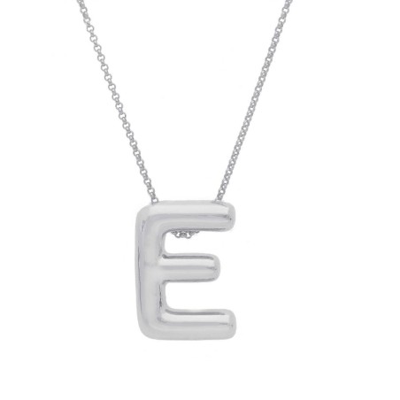 Girocollo in argento 925/°°° con iniziale