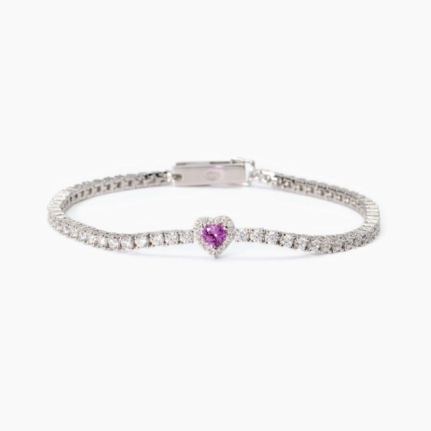 MABINA 533838 - Bracciale in argento 925/°°° tormalina sintentica e zirconi