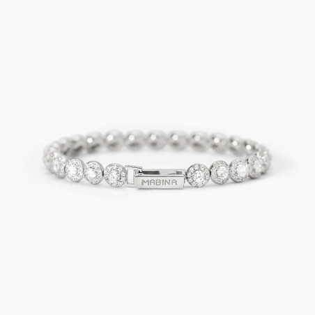MABINA 533823 - Bracciale in argento 925/°°° e zirconi
