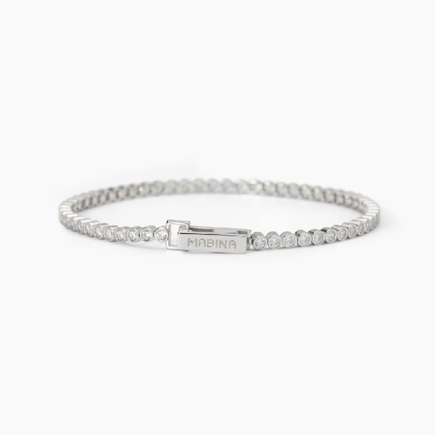 MABINA 533827-17 - Bracciale in argento 925/°°° e zirconi