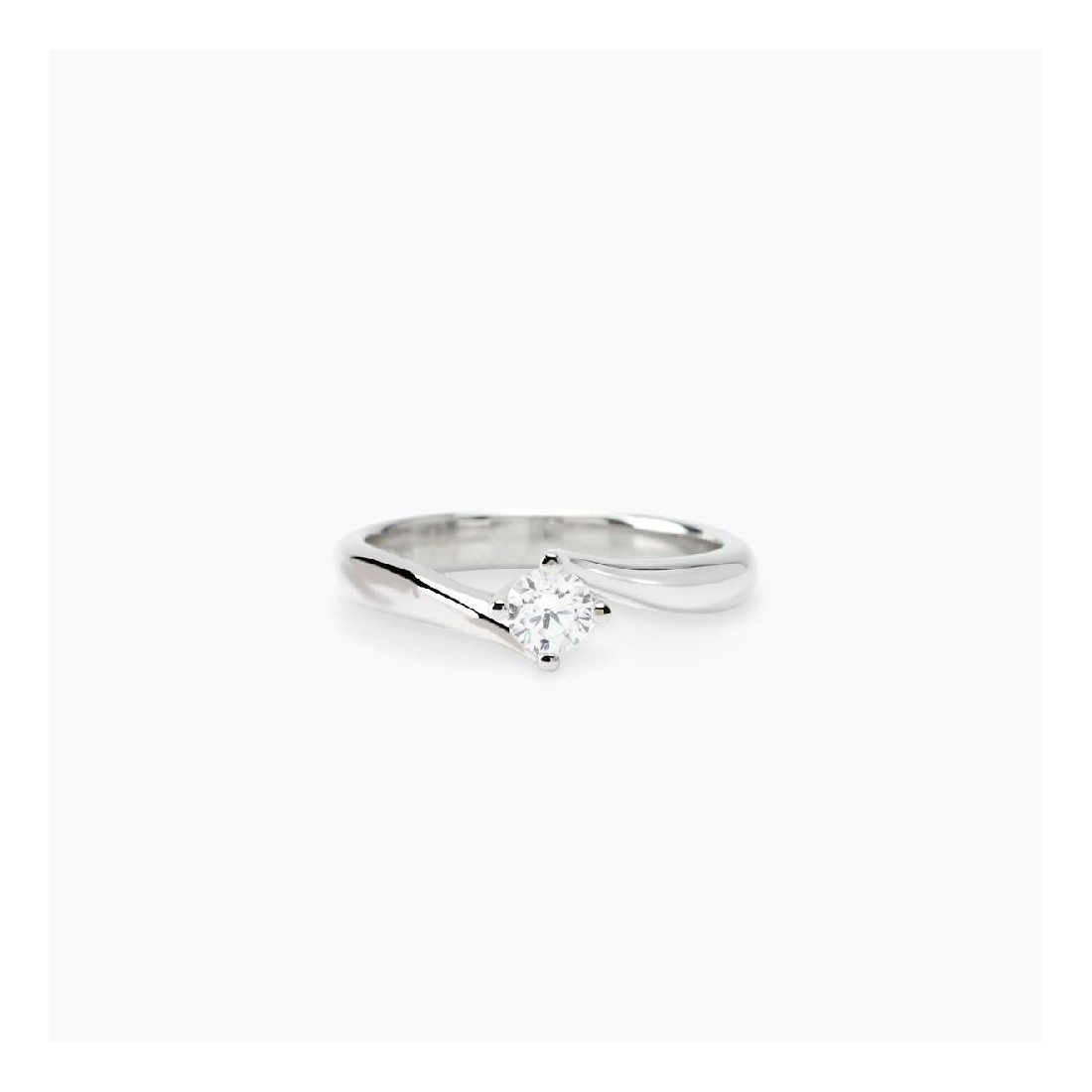MABINA 523474 - Anello in argento 925/°°°  trilogy e diamanti lab-grown