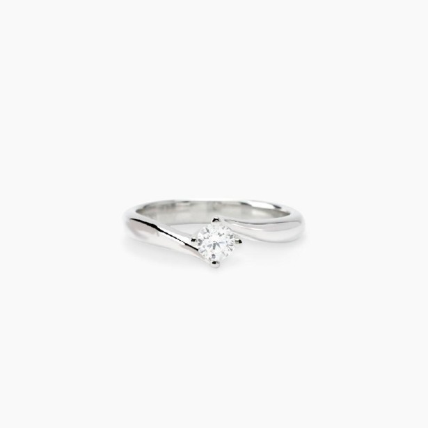 MABINA 523474 - Anello in argento 925/°°°  trilogy e diamanti lab-grown