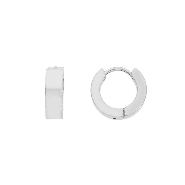 Orecchini cerchio in acciaio