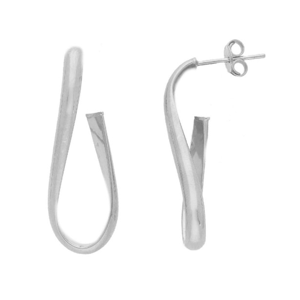 Orecchini pendenti in oro bianco 750/ooo