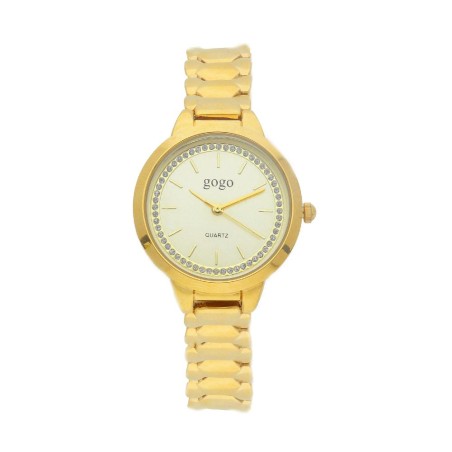 Orologio in metallo dorato