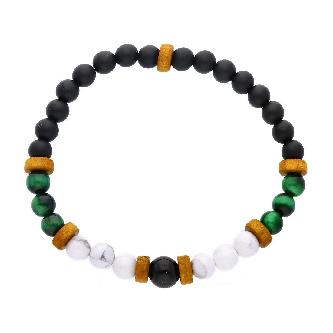 Bracciale elastico con pietre