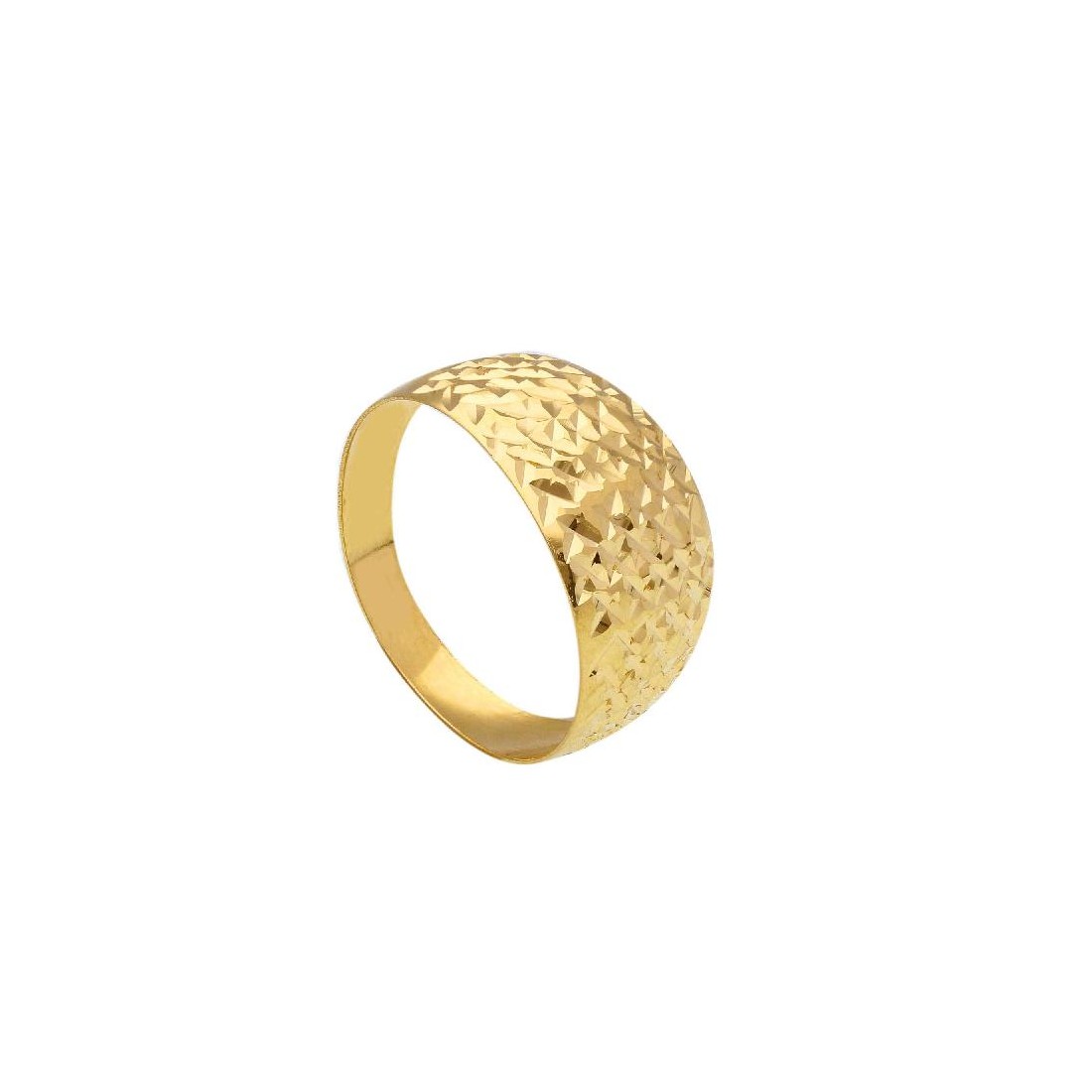 Anello fascia in oro giallo 750/ooo