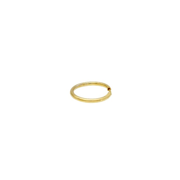 Orecchini cerchio in oro giallo 750/ooo