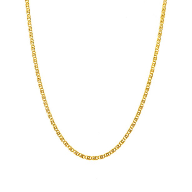 Girocollo catena in argento dorato 925/ooo