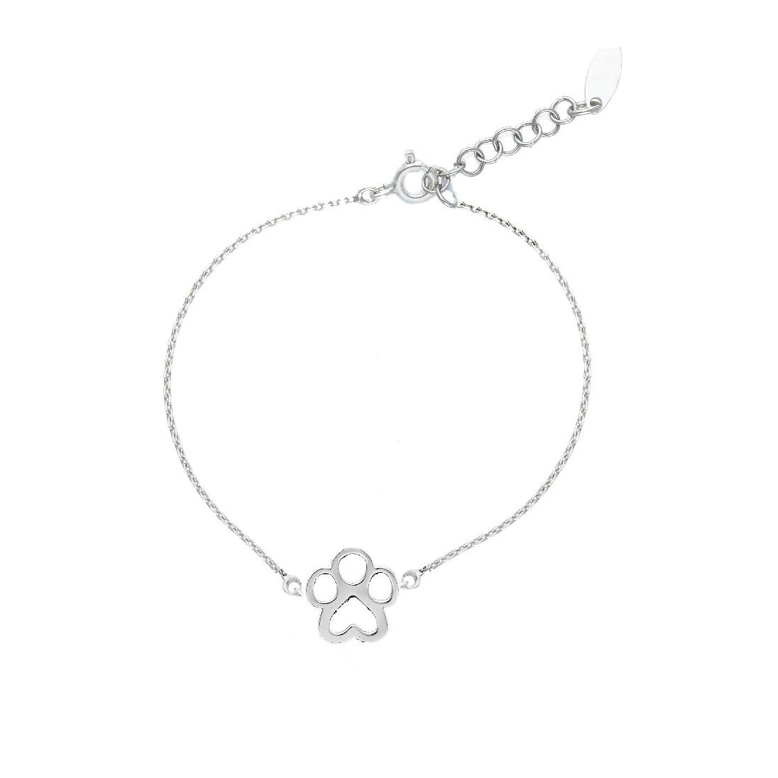 Bracciale in argento 925/ooo con zampa