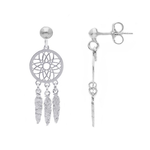 Orecchini pendenti in argento 925/ooo con acchiappasogni