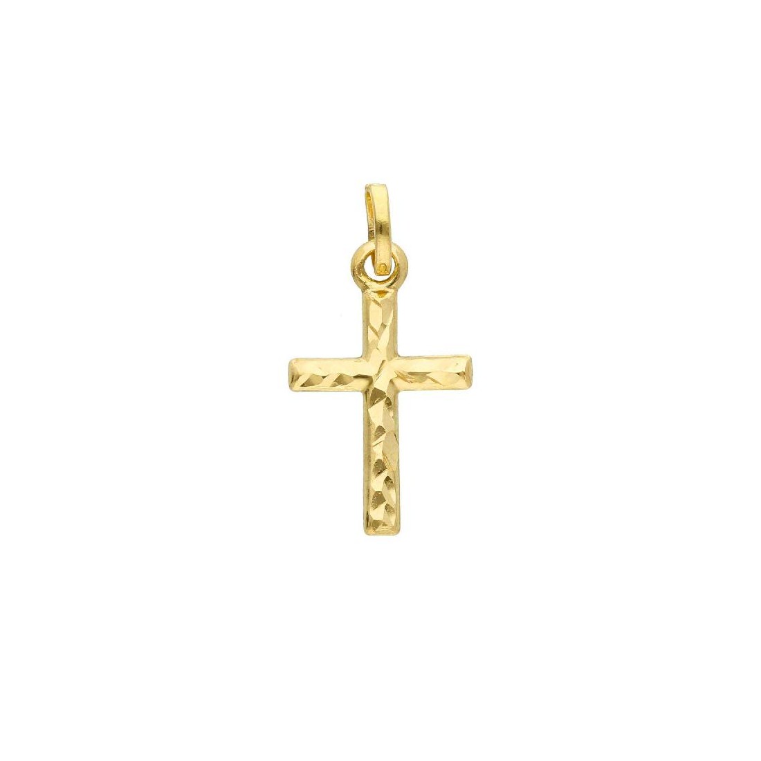 Ciondolo in oro giallo 750/ooo con croce