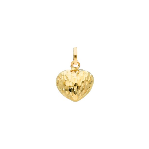 Ciondolo in oro giallo 750/ooo con cuore