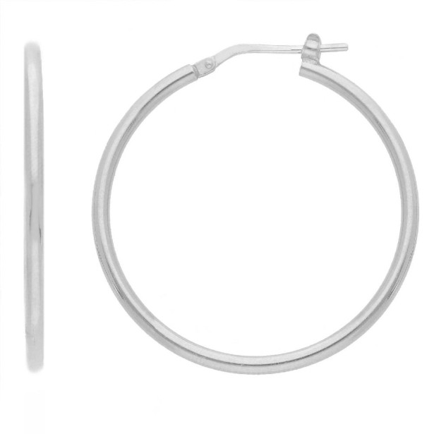 Orecchini cerchio in argento 925/ooo