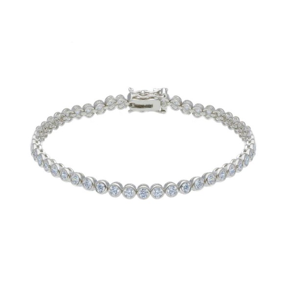 Bracciale tennis in argento 925/ooo e zirconia cubica