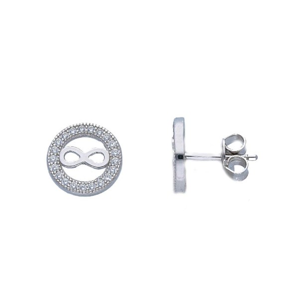 Orecchini lobo in argento 925/°°° con stella