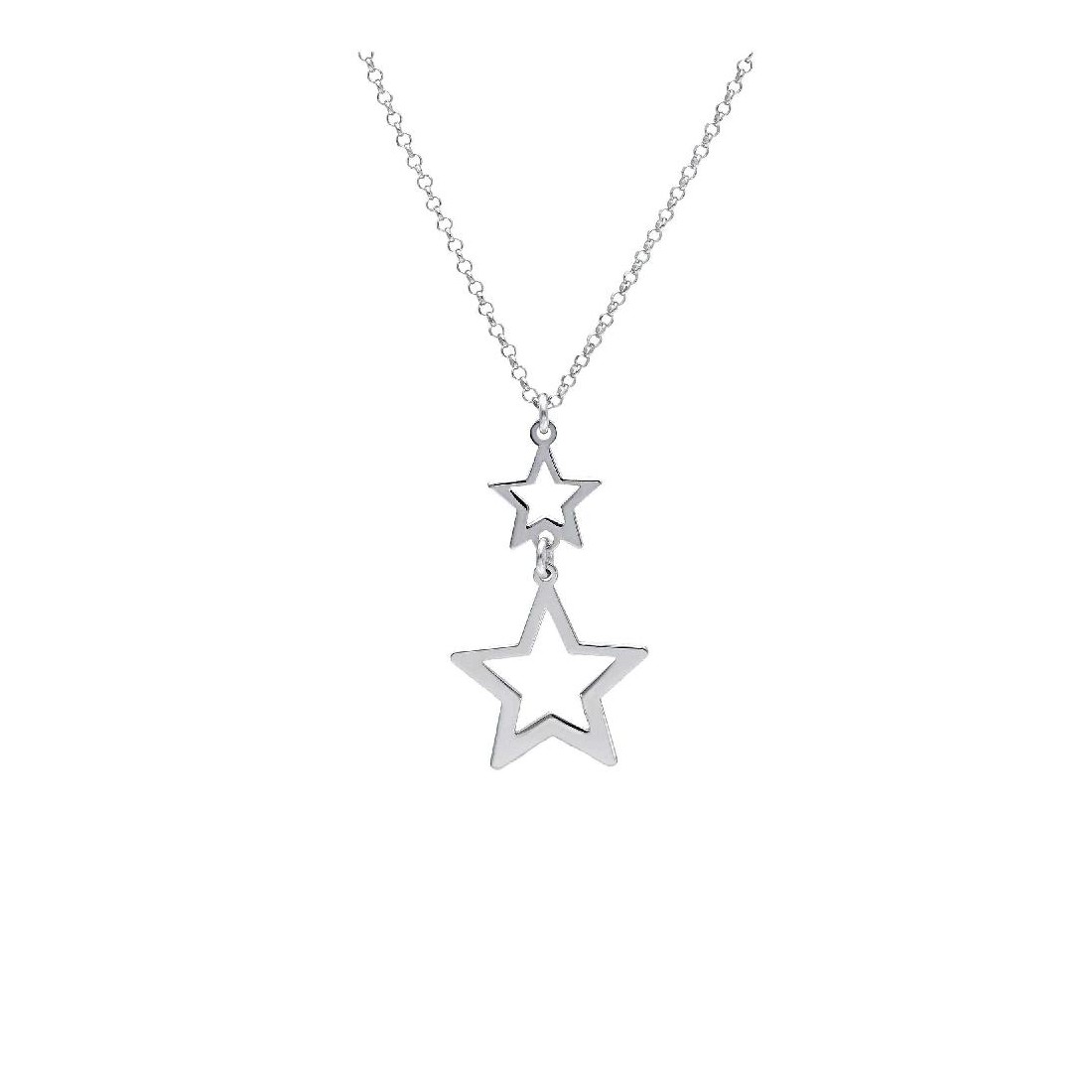 Girocollo in argento 925/ooo con stella