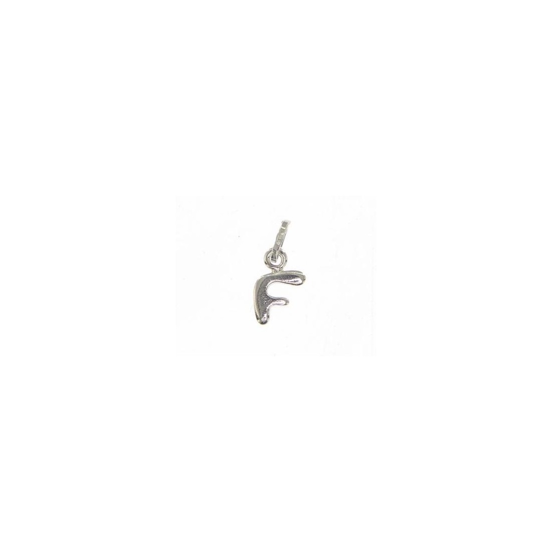 Ciondolo in argento 925/°°° con iniziale
