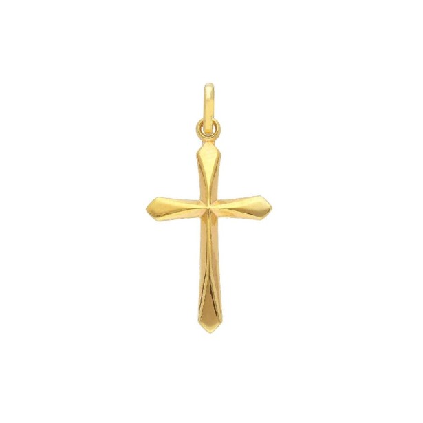 Ciondolo in oro giallo 375/ooo con croce