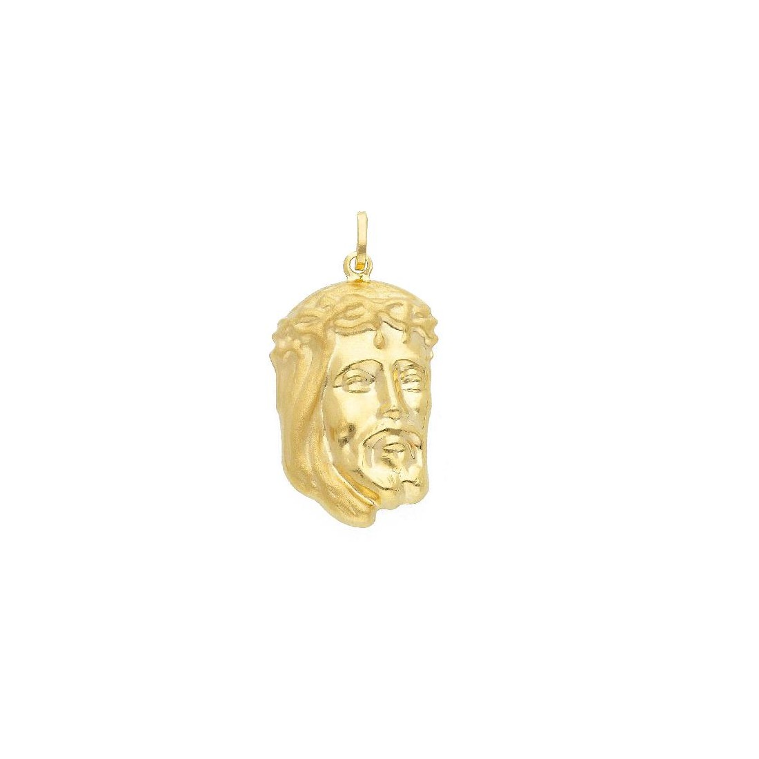 Ciondolo in oro giallo 750/°°° con Cristo