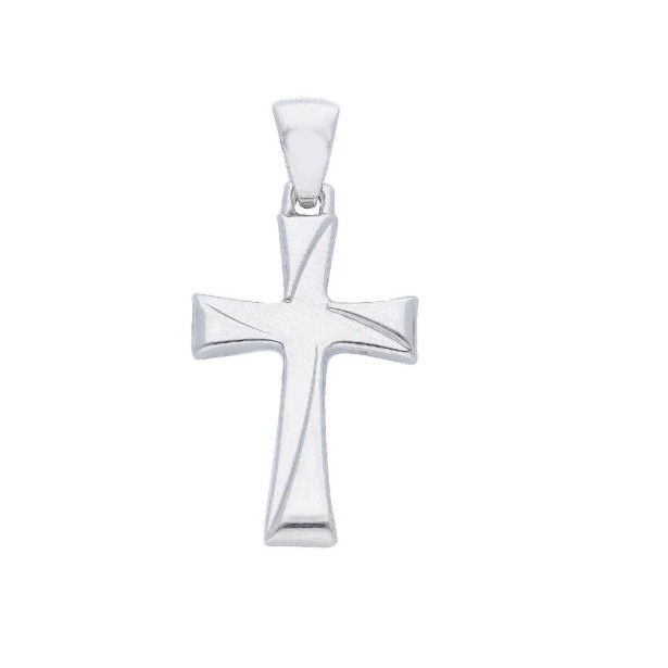 Ciondolo in oro bianco 750/°°° con croce