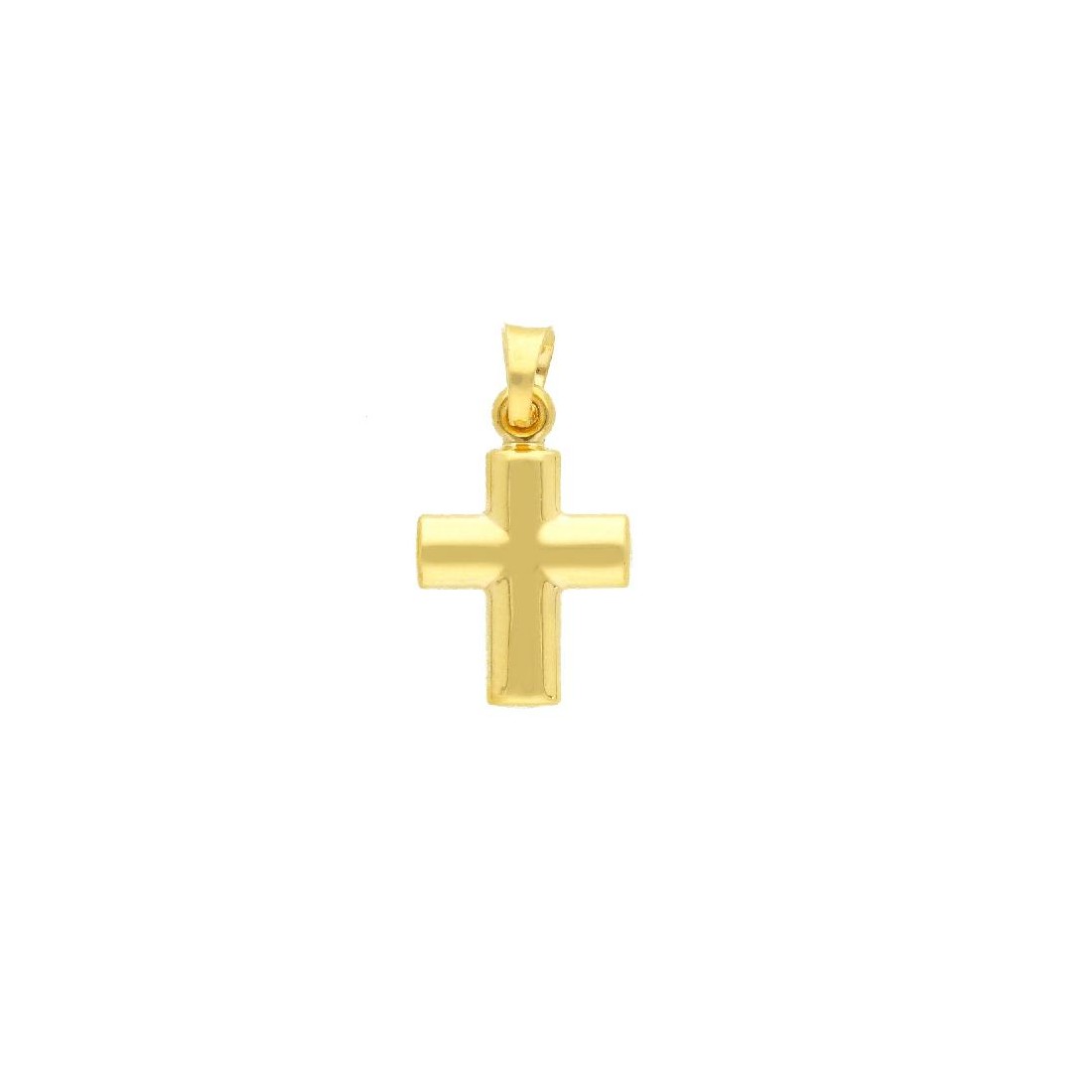 Ciondolo in oro giallo 375/ooo con croce