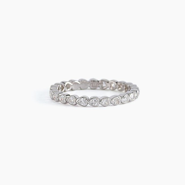 MABINA 523218 Anello riviera in argento 925/°°° con zirconi a cuore