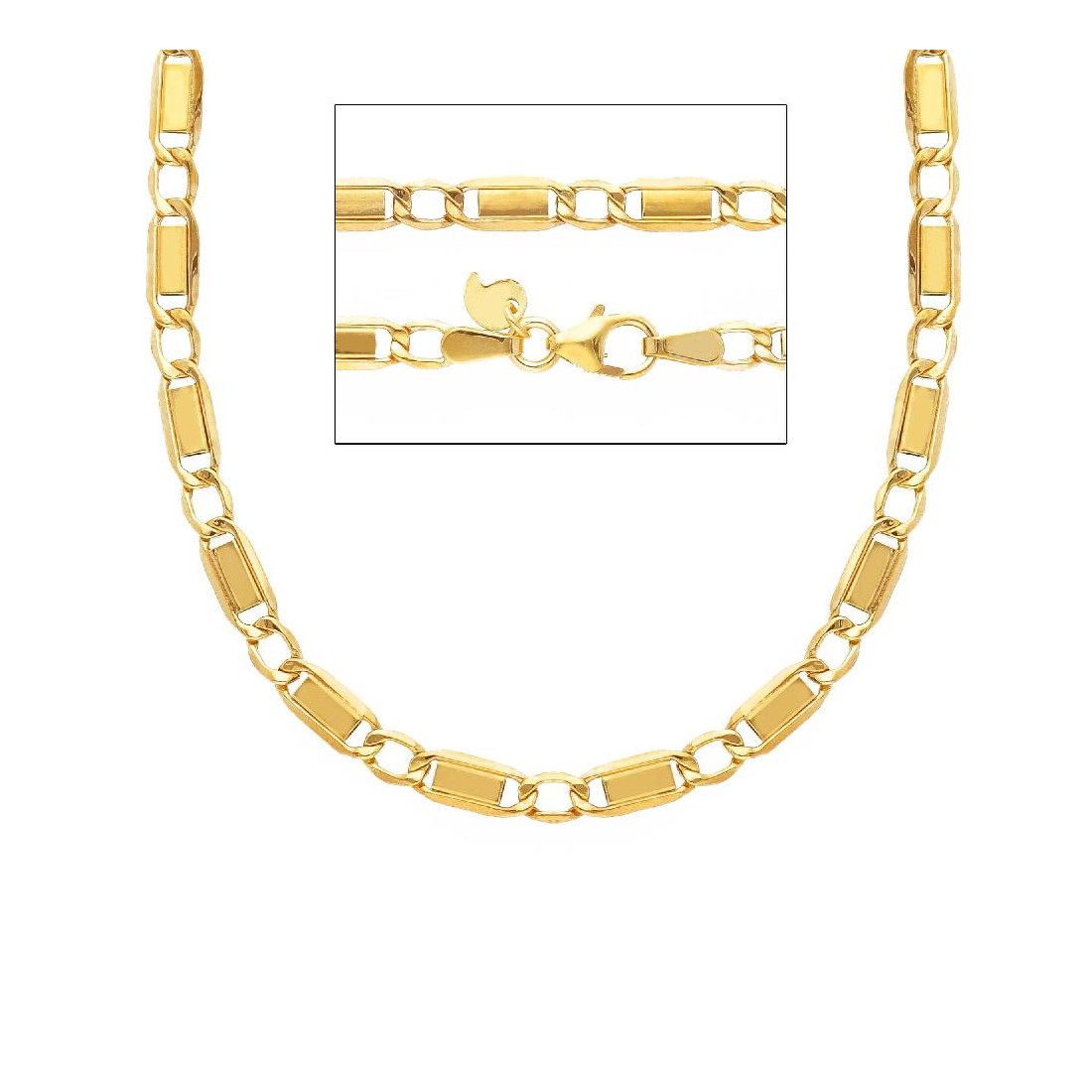 Catena in oro giallo 375/ooo