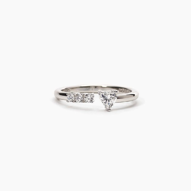 MABINA 523250 - Anello in argento 925/°°° rodiato con zirconi