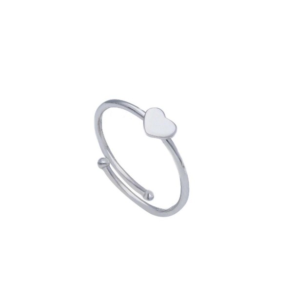 Anello in argento 925/°°° con cuore