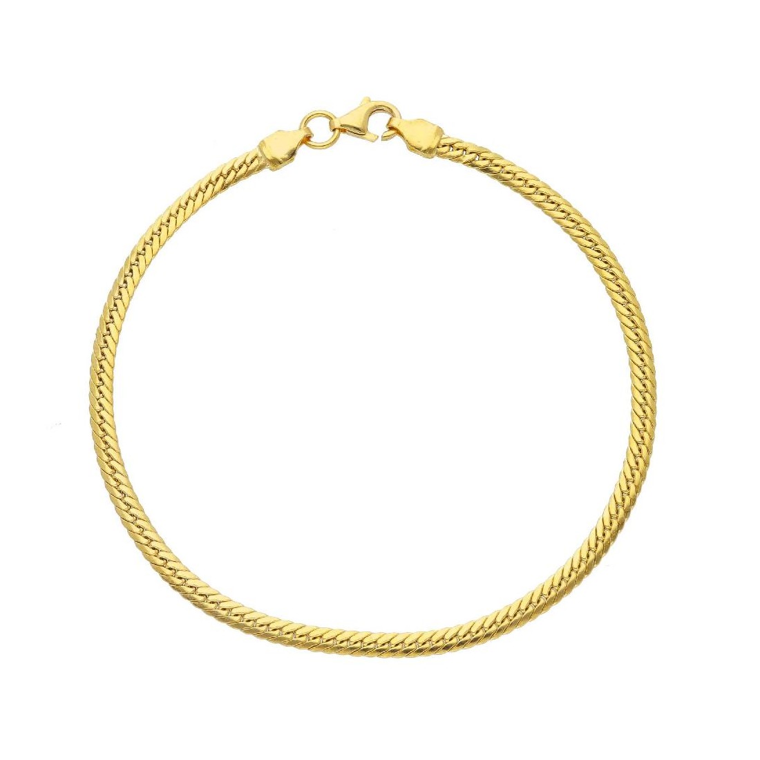 Bracciale catena in oro giallo 750/ooo
