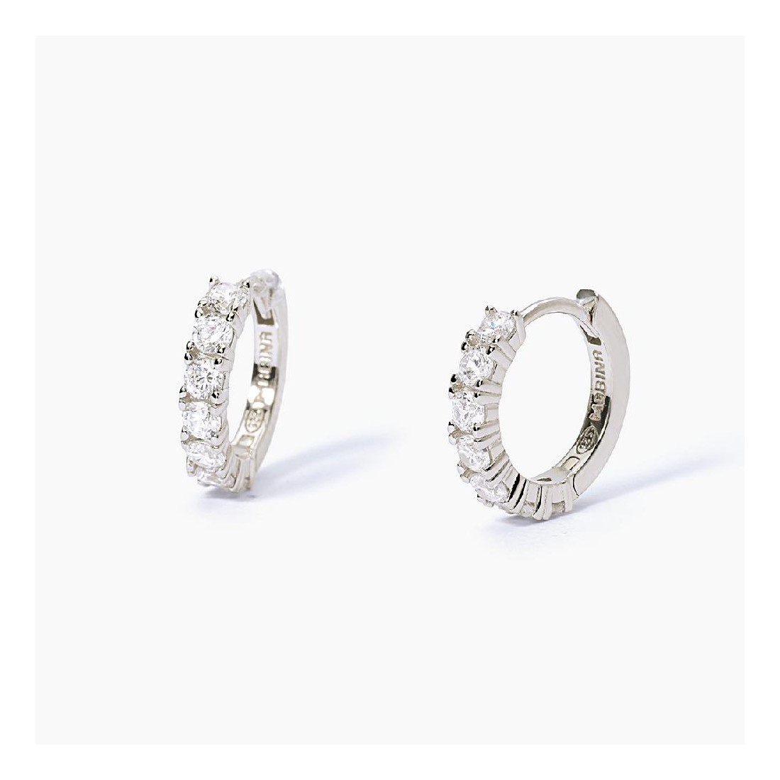 MABINA 563563 - Orecchini in argento 925/°°° e zirconi