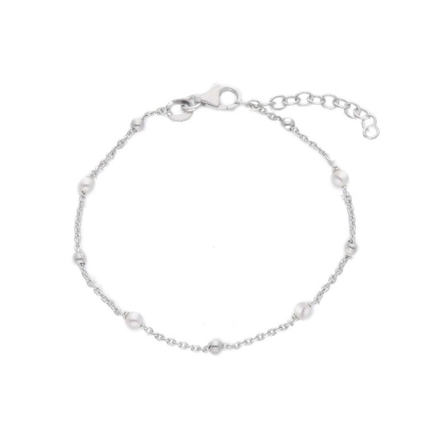 Bracciale in argento 925/ooo e perla
