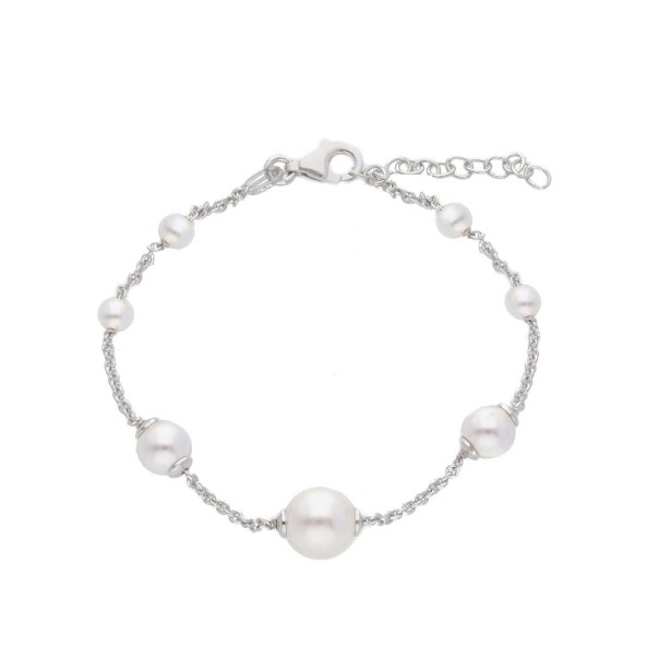Bracciale in argento 925/ooo e perla