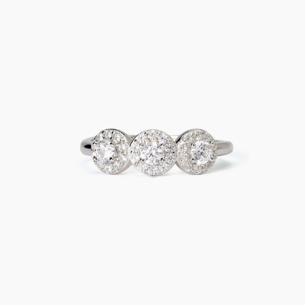 MABINA 523368 - Anello in argento 925/°°° e  zirconi