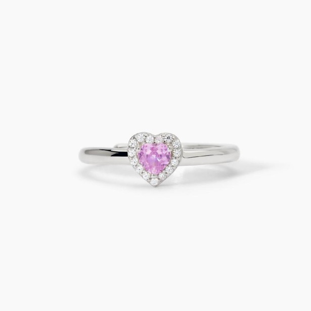 MABINA 523383 - Anello in argento 925/°°° tormalina sintetica e zirconi