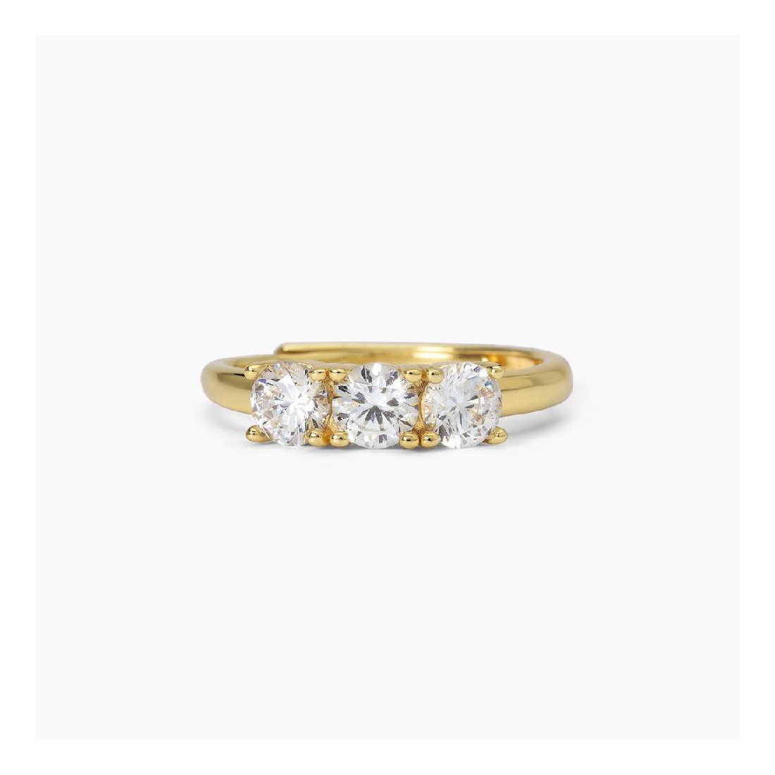 MABINA 523388 - Anello in argento 925/°°° dorato zirconi
