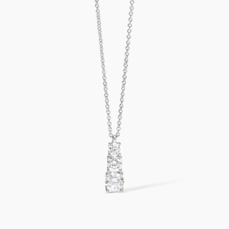 MABINA 553642 - Girocollo in argento 925/°°° zirconi