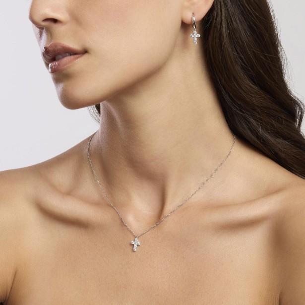 MABINA 553658 - Girocollo in argento 925/°°° zirconi