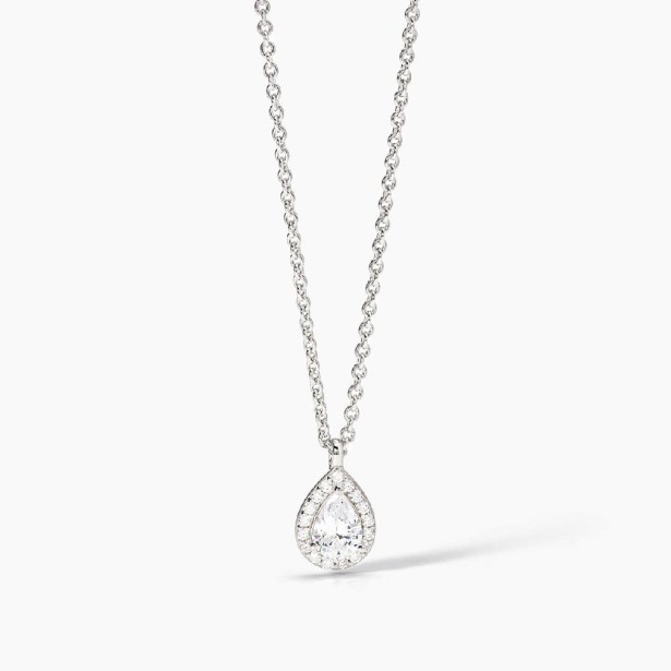 MABINA 553662 - Girocollo in argento 925/°°° zirconi