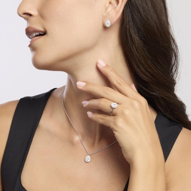 MABINA 553662 - Girocollo in argento 925/°°° zirconi