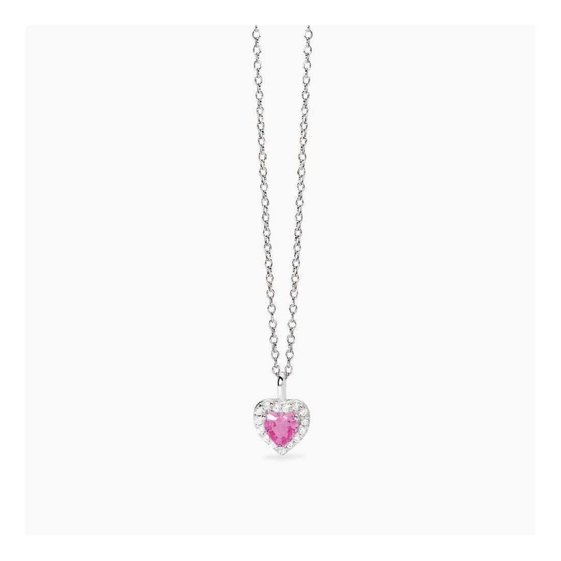 MABINA 553668 - Girocollo in argento 925/°°° tormalina sintetica e zirconi