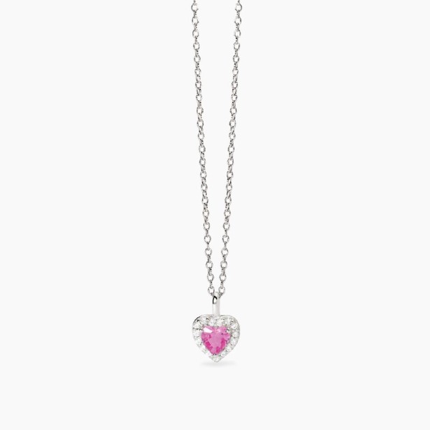 MABINA 553668 - Girocollo in argento 925/°°° tormalina sintetica e zirconi